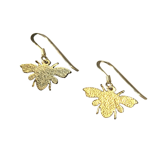 Mini bee Leather Earrings | Lightweight Everyday Earrings Australia