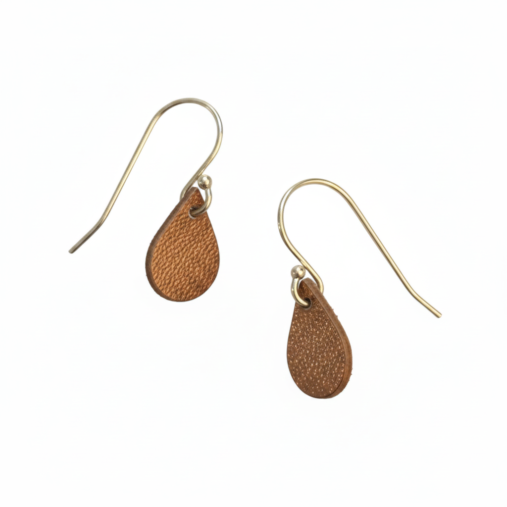 Metallic Bronze Droplet